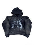 Coal Black Adam & Eve Hoodie