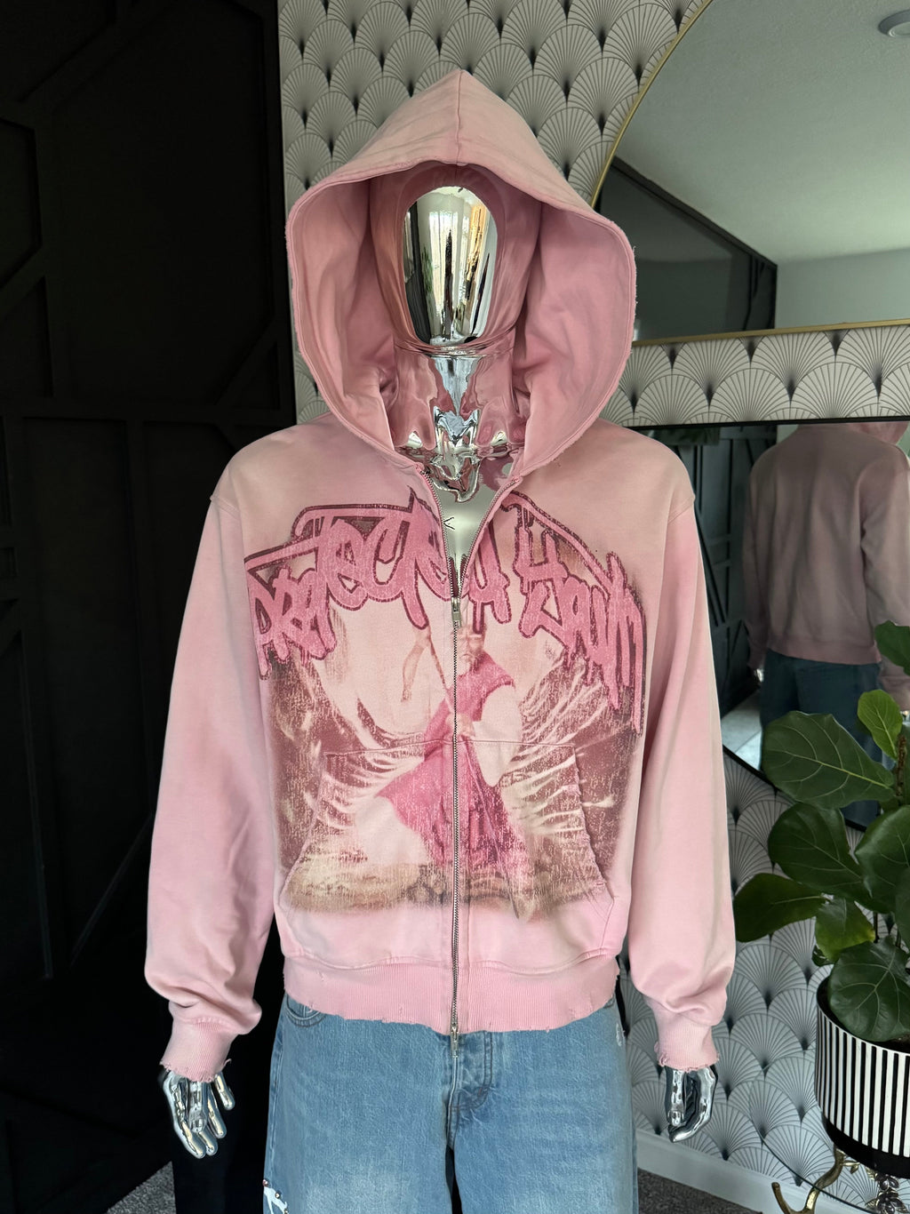 Parting of the “Pink Sea” Zip-up